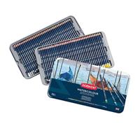 Derwent Watercolour - Set de 72 Crayons de Couleurs Aquarellables, Qualité Professionnelle, 32889