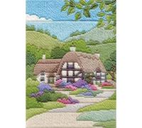 Derwentwater Designs Cottages Kit de broderie à point long