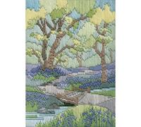 Derwentwater Designs Spring Walk Kit de broderie au point long