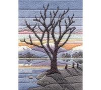 Derwentwater Nuit d'hiver Designs Kit de broderie au point Long
