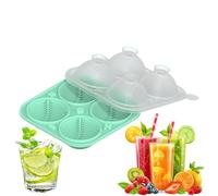 Derwrtup Bac à glace, moule à glace - Whisky Ice Ball Maker réutilisable | Forme ronde nouveauté formes amusantes Easy Release Craft pour cocktails Bourbon Chilling