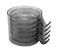 Derwrtup Bol à sauce soja - Set de sauces soja empilables - Ensemble de bols à épices - Pour cuisine, salle à manger, entrée, barbecue, pause café