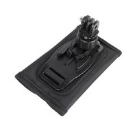 Derwrtup Clip pour appareil photo pour sac à dos - Support de sangle de sac à dos avec fermeture rapide - Rotation à 360° - Résistant aux chocs - Pour le camping et les voyages