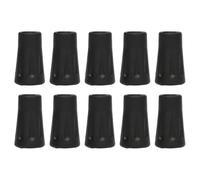 Derwrtup Conseils pour tube de randonnée, 10 pièces d'absorption des chocs des barres de trekking, protection des pieds, équipement d'extérieur, fixation pour les randonneurs