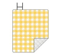Derwrtup Couverture de pique-nique | Couverture d'extérieur imperméable | Lavable en machine pliable toute l'année Couverture portable pour la famille et les amis Activités de groupe