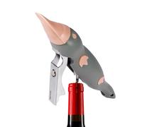 Derwrtup Décapsuleur avec aimant - Ouvre-boîte adhère aux surfaces métalliques - Design bec d'oiseau plat - Outil de boisson de vin pour la maison, bar, pique-nique, restaurant