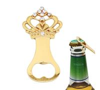 Derwrtup Décapsuleur couronne cadeaux de fête, ouvre-bouteille couronne, cadeaux d'invités - Décapsuleur de bière de la famille royale - Ouvre-couronne vintage, outil de barman élégant, et