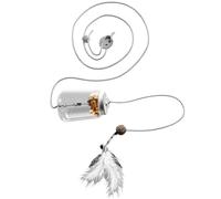 Derwrtup Distributeur de friandises interactif pour chat - Jouet puzzle pour chat - Favorise l'exercice et l'intelligence chez les chats domestiques - Intérieur et extérieur