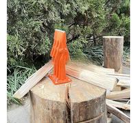 Derwrtup Fendeuse de bûches manuelle, fendeuse de bois manuelle | Outils de fendage de bois en métal Séparateur de de chauffage - Fendeur de de chauffage polyvalent en fonte, pour la maison