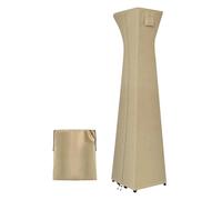 Derwrtup Housse Pour Chauffage De Terrasse | Avec Fermeture Éclair Résistant 420D Anti-Poussière | Protecteur de Housse de Chauffage pour Terrasse Extérieure | Pour Pelouse Arrière-cour Jardin Cour