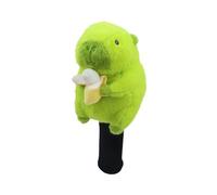 Derwrtup Housse pour tête de golf | Housse de Driver animaux drôles en peluche, équipement de protection pour Putting Green avec animaux de dessins animés pour golfeurs homme femme