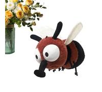 Derwrtup Jouet nœud Papillon en Peluche, 19,05 cm, réaliste, Douillet, Confortable, pour et Adultes, Anniversaire, Halloween, Sommeil, bibliothèque, entrée