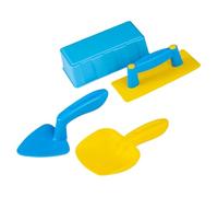 Derwrtup Jouets pour, Jeux d'extérieur avec Pelle et moules pour Construire des châteaux, Jeux de Plein air pour Petits et Voyages
