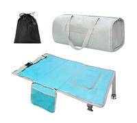 Derwrtup Lit d'avion pour Tout-Petits | Rehausseur d'avion pour - Organiseur Pliable de Voyage en Avion Sac de Transport Tapis de Couchage pour Tout-Petits Filles