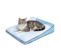 Derwrtup Lit rafraîchissant Chien - Lit Respirant antidérapant,Coussin de Refroidissement pour Animal - pour Propriétaires d'animaux, Éducateurs, Appartement, Maison, Bureau, Refuge,