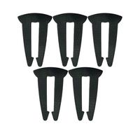 Derwrtup Lot de 5 couvercles de sécurité pour bouton de cuisinière - Sécurité enfant - En silicone - Pour cuisinière électrique - Sécurité enfant