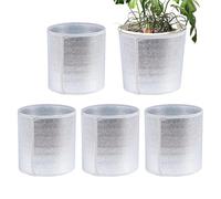Derwrtup Lot de 5 housses de protection pour jardinières d'hiver - Imperméables et coupe-vent - Protection contre le gel pour pots de fleurs - Pour jardin, cour, balcon, extérieur - Arbres fruitiers
