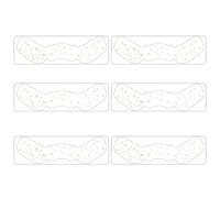 Derwrtup Lot de 6 patchs de maquillage pour le visage - Speckles Patchs imperméables pour femme - Autocollants temporaires pour le maquillage