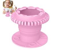Derwrtup Nettoyant pour support de pinceau, rondelle de pinceau en silicone,Porte-pinceau en silicone pour pliable | Petite tasse d'eau de peinture, brosse de dessin, gribouillage, rinçage pour salle