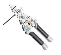 Derwrtup Outil électrique pour dénuder les câbles | Dénudeur de précision avec testeur de tension, appareil portable pour presser, couper, câblage, électricien