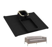 Derwrtup Porte-gobelet pour Canapé, Support de Boisson pour Divan, Organisateur d'Accoudoir en Silicone pour Téléphone Télécommande Ordinateur Portable Repas, Boisson Café Breuvage