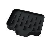 Derwrtup Porte-savon, support antidérapant pour mousse, support de savon en silicone antidérapant avec drainage pour la douche, la baignoire, le lave-vaisselle, l'évier, et