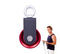 Derwrtup Poulie de Remise en Forme - Poulie de Gymnastique à Domicile | de Levage rotative à 360 ° Roue d'exercice de Fitness pivotante muette Robuste pour équipement de Gymnastique