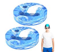 Derwrtup Rampe de Natation | Disques d'entraînement d'eau - Flottabilité - Appareil de Fitness avec Ouvertures de Main Courante - Accessoires de Piscine pour débutants, Adolescents, été