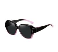 Derwrtup Surlunettes De Soleil Polarisées Protection Sur Lunettes De Soleil Pour Conduite Vélo Peche, Protection Contre Les Rayons UV, Légères Et Confortables