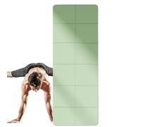 Derwrtup Tapis d'exercice pliant, tapis de yoga pliant - Tapis fin léger - d'exercice pieds nus pour yoga, Pilates et exercices au sol, 72 x 24 x,01 pouces