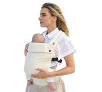 Deryan Amora - Porte-bébé ergonomique - Aide réglable pour nouveau-né et tout-petit - Confort pour les parents et le bébé - Crème