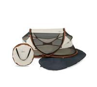 Deryan Baby Luxe Lit de Voyage - Lit Bébé avec Matelas - Sable