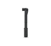 Deryan Bolt Pompe à air, pompe à main pour les déplacements, pompe à pneu légère avec raccord de valve direct, pompe à air pour poussette combinée Deryan Bolt Jogger, extrêmement compacte, noire