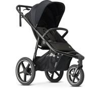 Deryan Bolt Poussette de Jogging - Poussette Jogger - Moustiquaire - Noir