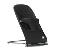 Deryan Buddy Transat pour bébé - Ergonomique et doux - Réglable et pliable - Transat de voyage pour bébé de 0 à 9 kg - Noir