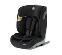 DERYAN Carter i-Size Siège auto pour enfant de 9 à 36 kg, 76 à 150 cm, avec Isofix, groupe 1/2/3, dossier et appuie-tête réglables, systèmes de sécurité spéciaux, facile à transporter, noir