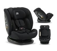 Deryan Clyde Siège auto bébé, I-SIZE 40-150 cm, 0 à 36 kg évolutif, dès la naissance et jusqu'à 12 ans environ, Groupe 0/1/2/3, Isofix, 360°, RWF, FWF, Protections latérales, Noir