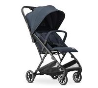 Deryan Easy Travel Buggy Poussette de voyage pour enfant de la naissance jusqu'à 22 kg Avec fonction inclinable Ultraléger 7,5 kg Petit pliable à une main UPF 50+ Panier jusqu'à 3 kg (Bleu)