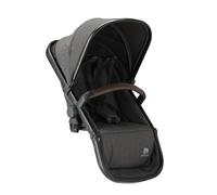 Deryan Evy Second Chair - Siège Supplémentaire Extra Seat Nougat (Deuxième Siège, Grise) - Chaise pour Poussette avec Harnais 5 Points - Polyester