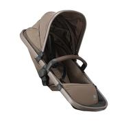 Deryan Evy Second Chair - Siège Supplémentaire Nougat avec Harnais 5 Points, 4 Positions d'Inclinaison, Compatible Poussette Evy, Polyester (Deuxième, Hazel)