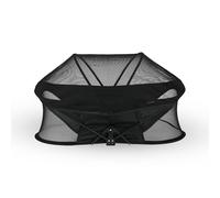 Deryan Infant Baby Bed - Lit de Voyage bébé Pop Up - 0 à 1,5 Ans - Léger et Compact - S'installe en 2 Secondes - Lit de Voyage bébé - y Compris moustiquaire et Sac de Voyage (Noir)