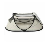 DERYAN Lit d'enfant de voyage escamotable BabyBox à moustiquaire Ivory