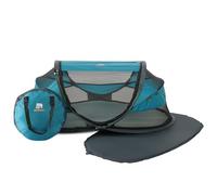 Deryan lit Parapluie Parapluie Bébé avec Matelas - pour Depuis la Naissance Jusqu'à 2,5 Ans - Pop Up Tente pour Bébé Montée en 2 Minutes - Moustiquaire & Sac de Voyage Inclus - 120x75x50cm (Océan)