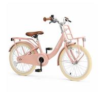 Deryan Liv Vélo pour Enfant | 4 à 8 ans, guidon et selle réglables, béquille incluse, avec éclairage, max 35-55 kg