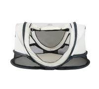 Deryan Shane Lit de Voyage Pour Petits Enfants Avec Matelas - De la Naissance Jusqu'à 3 ans - Tente Bébé Pop-Up Montée en 2 Secondes - Moustiquaire et Sac de Voyage Inclus - 120x70x60 cm (Crème)