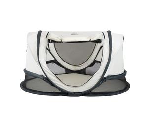 Deryan Shane Lit de Voyage Pour Petits Enfants Avec Matelas - De la Naissance Jusqu'à 3 ans - Tente Bébé Pop-Up Montée en 2 Secondes - Moustiquaire et Sac de Voyage Inclus - 120x70x60 cm (Crème)