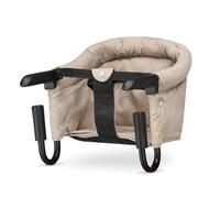 Deryan Siège de table, chaise haute, chaise de table pliable, chaise de salle à manger, siège rehausseur avec pinces antidérapantes et sac de transport, siège bébé pliable avec ceinture de sécurité à