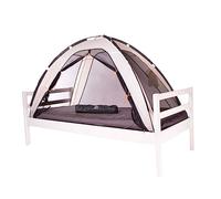 DERYAN Bedtent - Moustiquaire de lit - Cream - Protège Votre Enfant endormi Contre Les moustiques et Les Insectes - Léger et Compact - Moustiquaire de Voyage Portable
