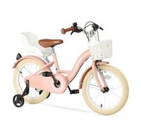 Deryan Zoey Vélo pour Enfant 16 Pouces | Vélo avec Selle et Guidon réglables