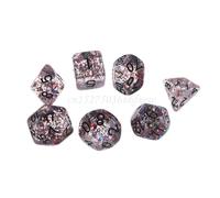 Dés À Faces Multiples, 7 Pièces/Ensemble Polyédriques, Irrégulier, Jeu De Rôle, R9ce